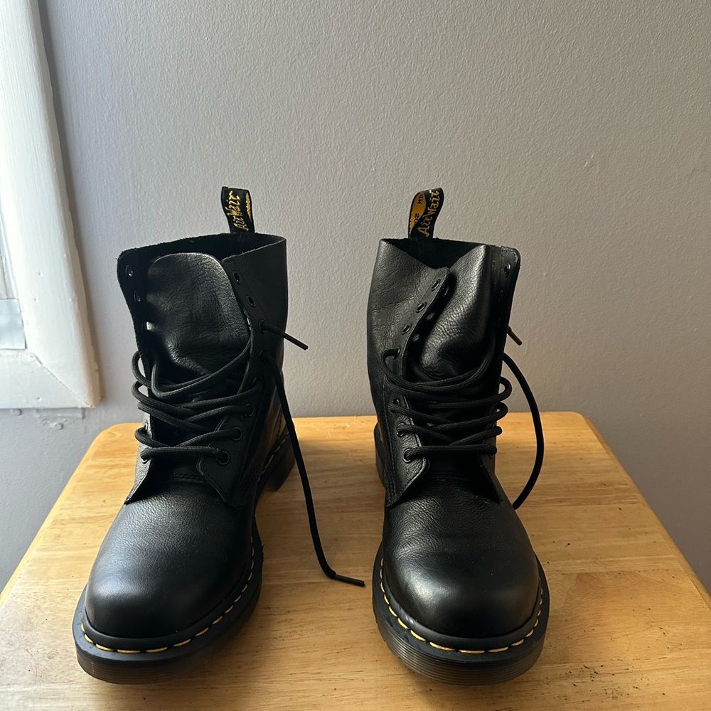Dr. Martens Black Lace Up Boots